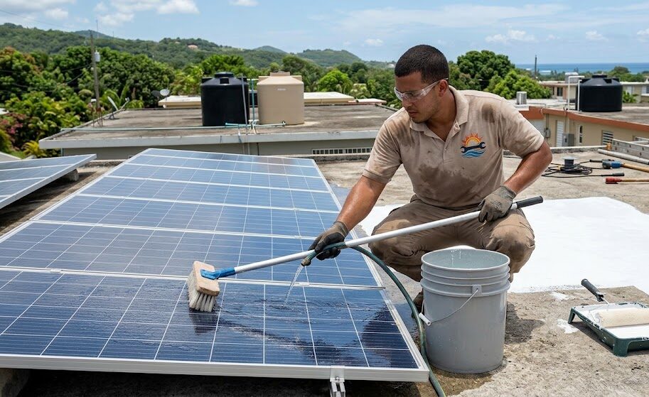 Mantenimiento de Paneles Solares