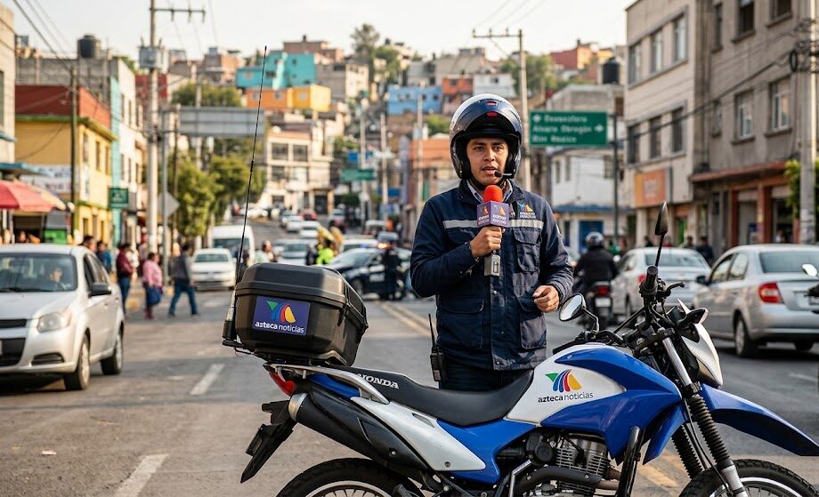 Motoreportero y Reportero de Campo